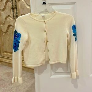 Light floral jacket, size 8 from Janie and jack